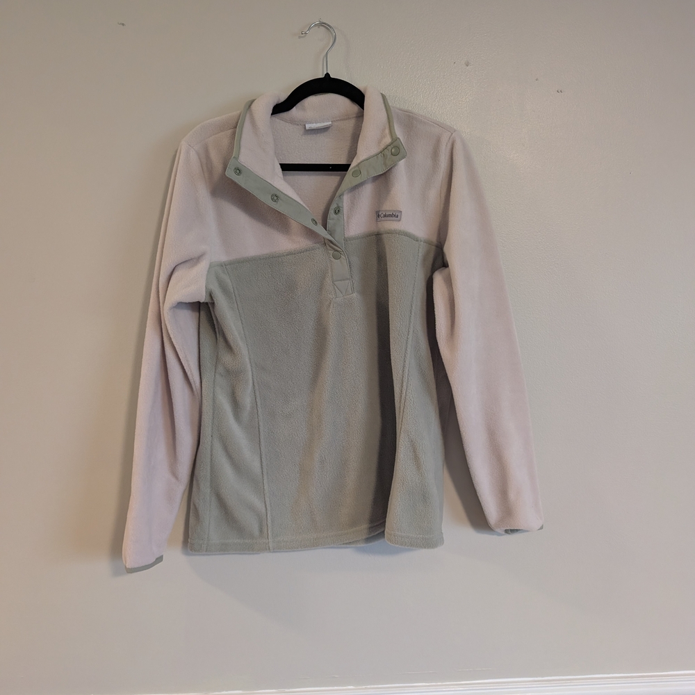 Columbia Two-Tone‎ Fleece Pullover Size L